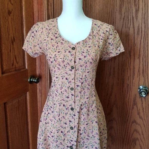 Juniors Rewind Tie Back Dress - Picture 3 of 7